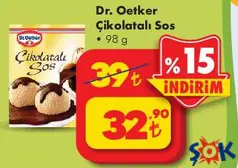 DR. OETKER ÇİKOLATALI SOS 98 G